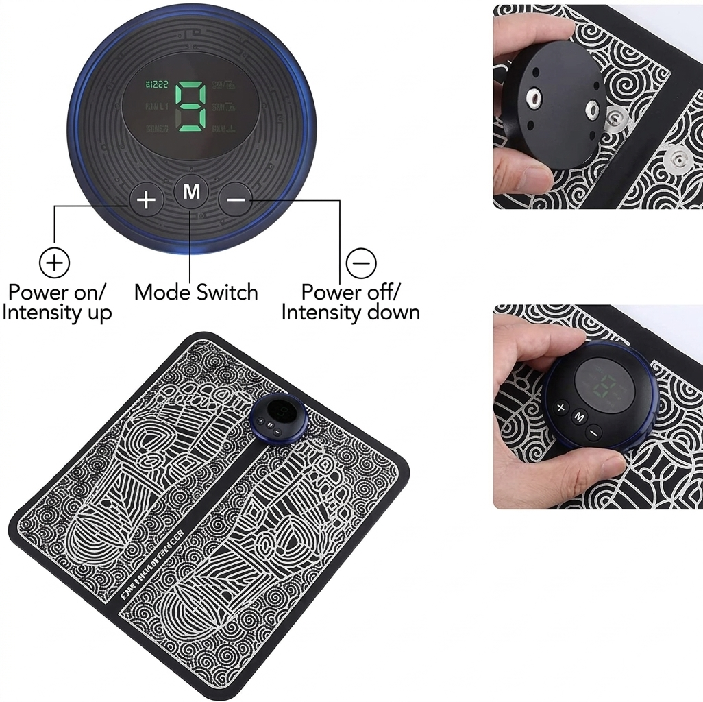 Foot Massager Mat – Portable Relief for Tired Feet 🦶✨