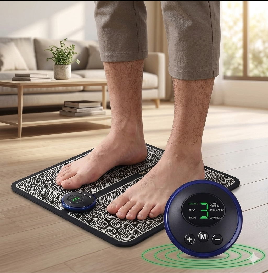 Foot Massager Mat – Portable Relief for Tired Feet 🦶✨
